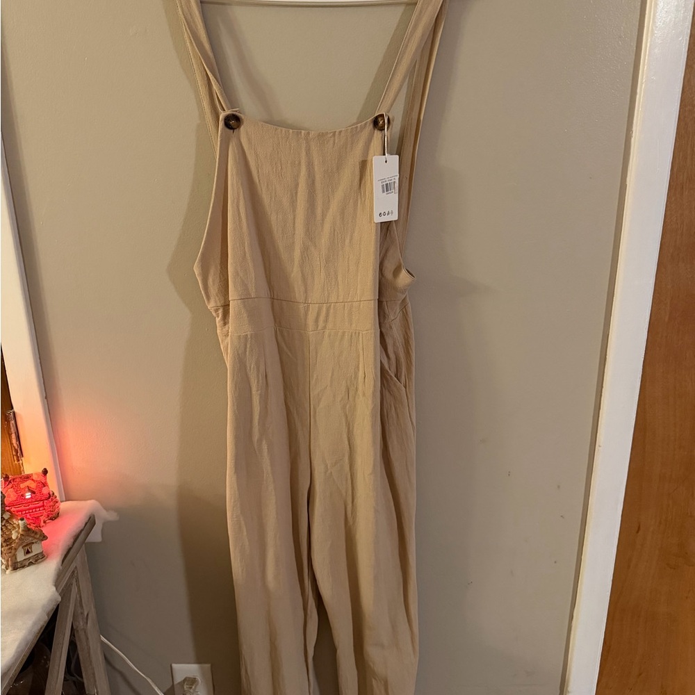 Tan‎ Jumpsuit - Picture 3 of 7